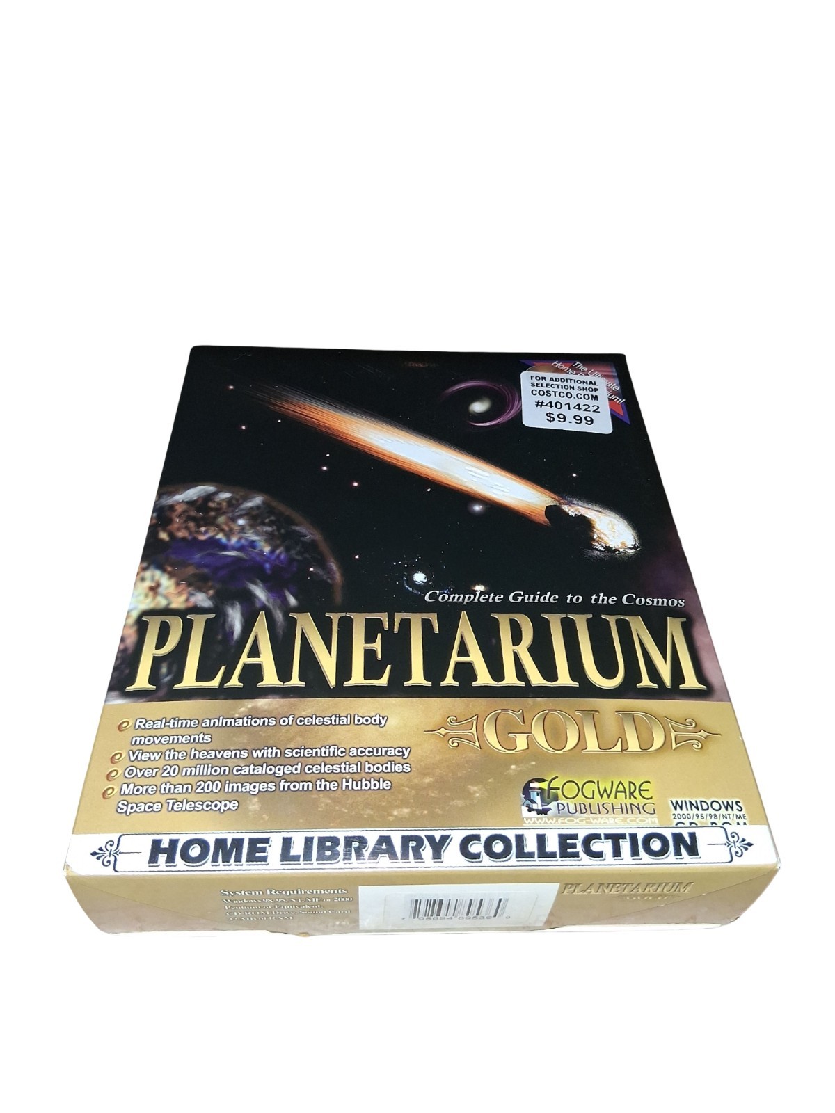 Planetarium Gold Complete Guide To The Cosmos - New In Box