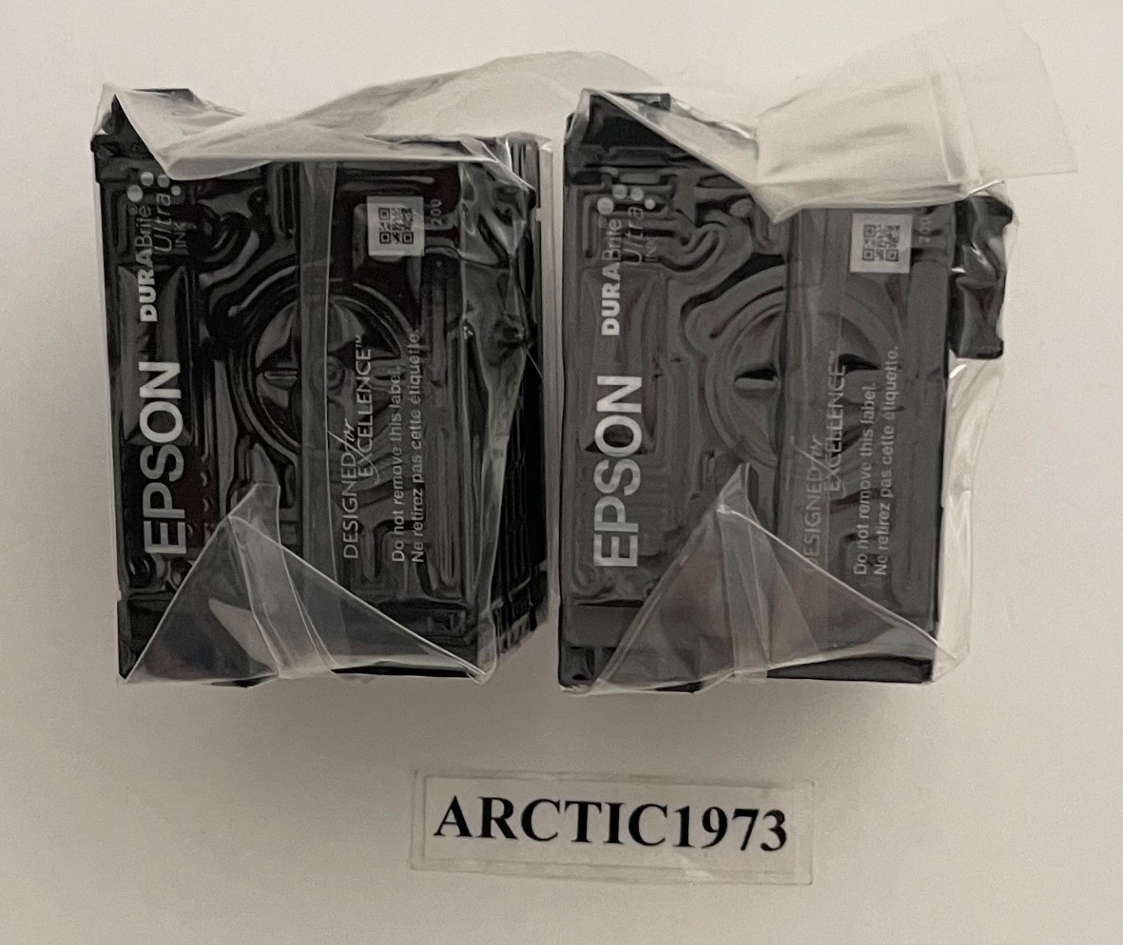 (2x) Genuine OEM Epson 252XL Black Ink Cartridge