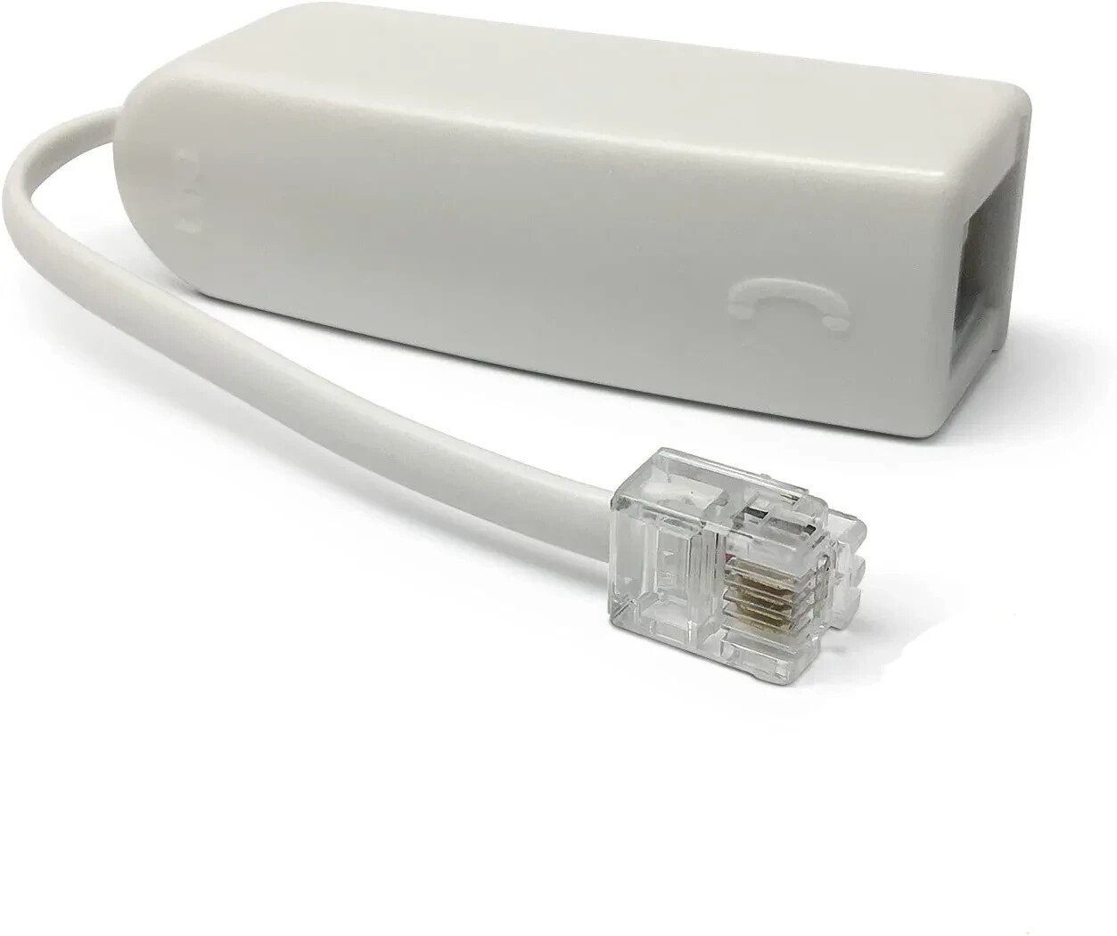 DSL Phone Line Noise Filter Adapter for DSL Modem Router Fax ADSL VDSL Router
