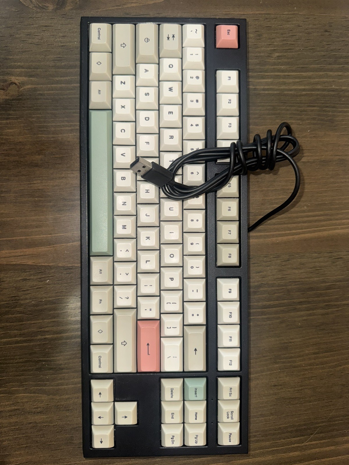 WASD V2 Mechanical Keyboard TKL 87 Key Cherry MX Brown Great Condition Used