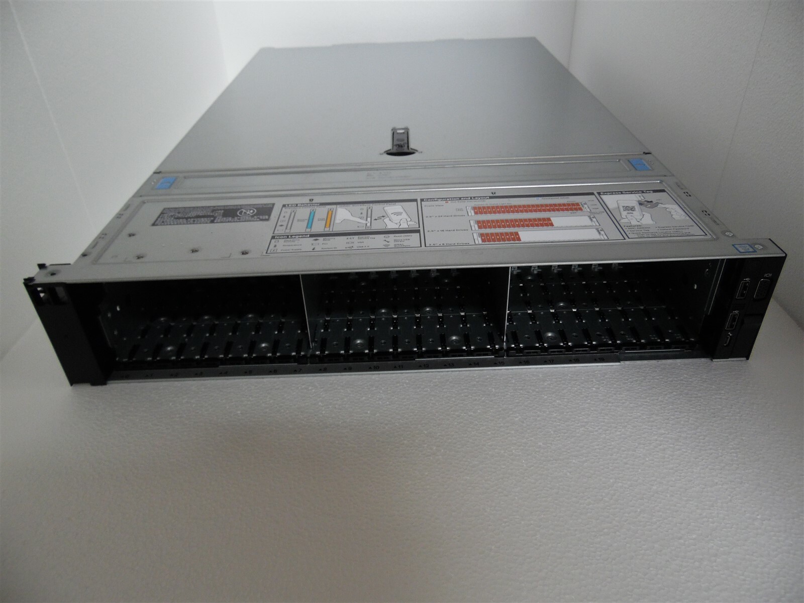 DELL EMC POWEREDGE SERVER R740xd 12 TO 24 BAY CONVERSION CHASSIS KIT K6YWC R27KK