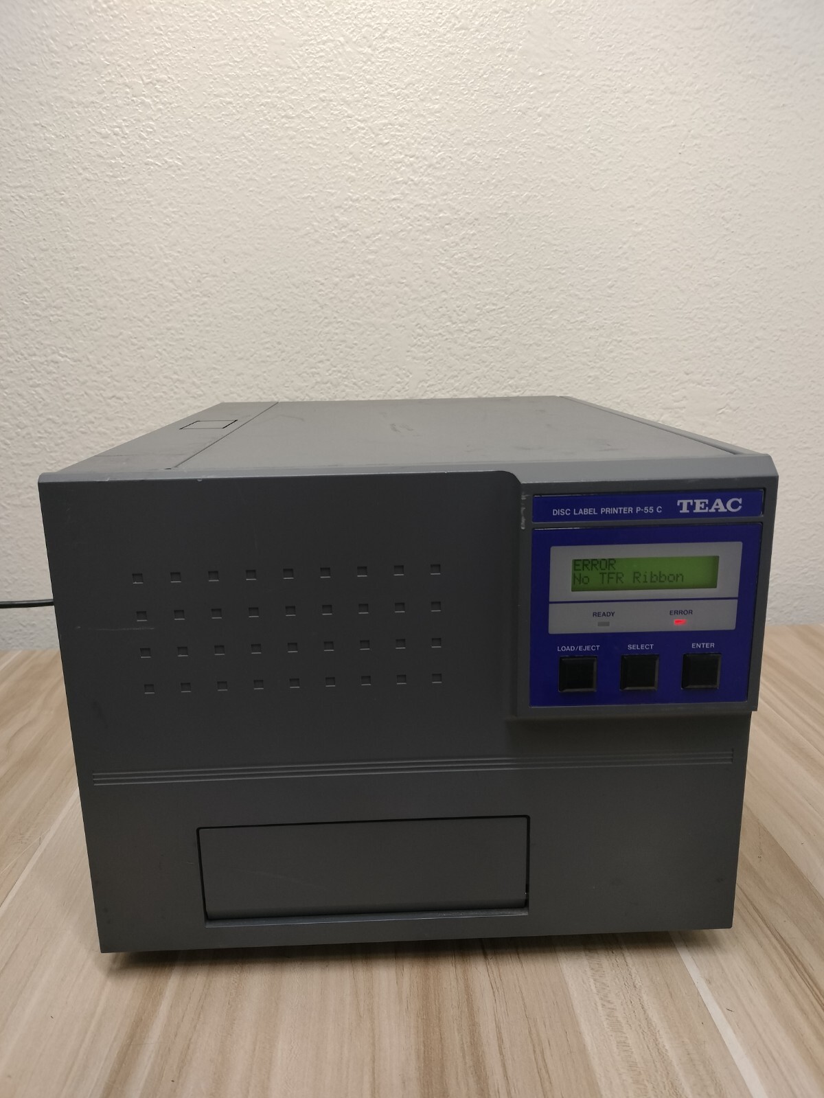 TEAC (P-55 C) Disk Label Printer  *READ DESC*
