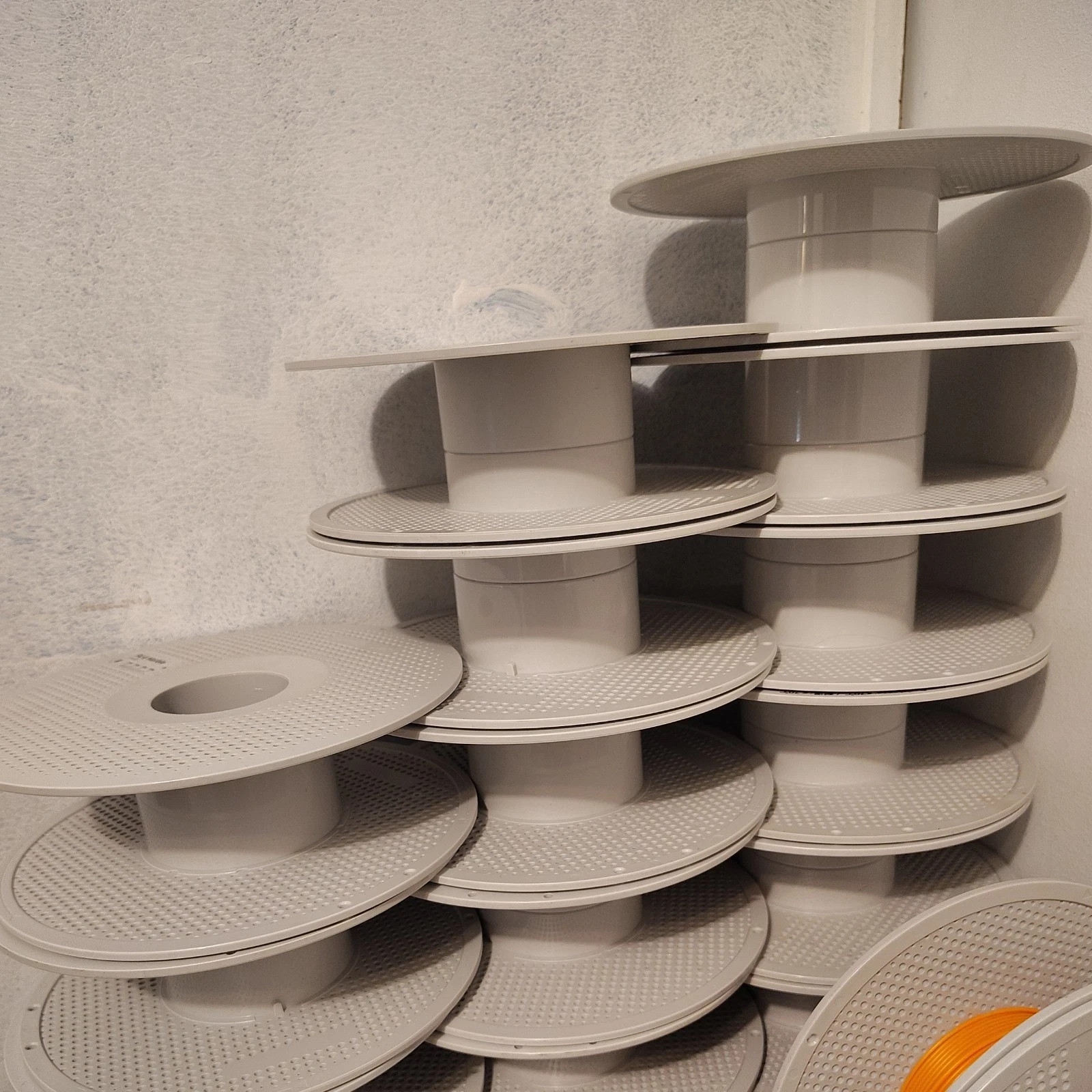 Empty Bambu Labs PLA Reusable Filament Spools - 4 Pack - AMS Compatible - Used