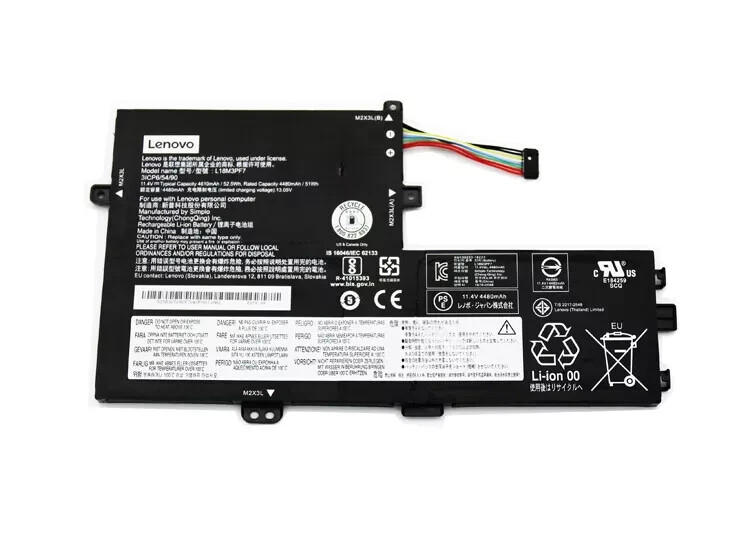 New Genuine 53Wh L18M3PF7 Battery For Lenovo IdeaPad S340 S340-14API S340-14IML