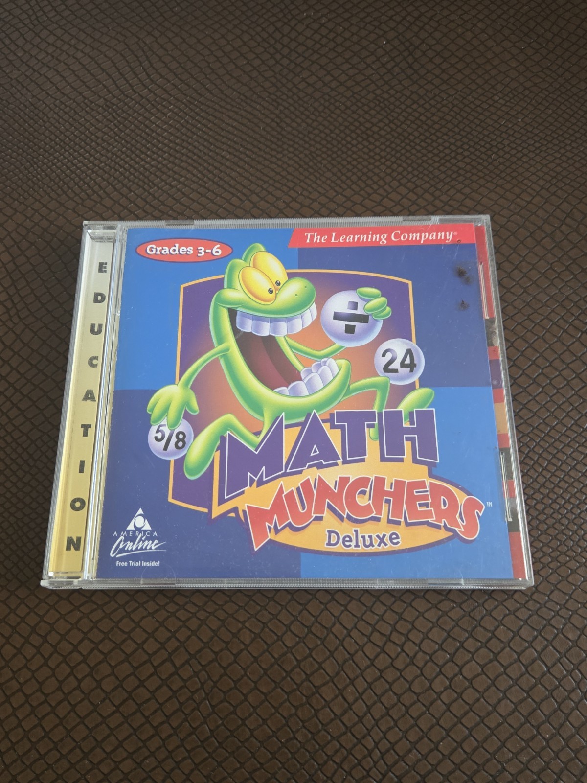 The Learning Company Math Munchers Deluxe CD for Windows/Mac Grades 3-6 Eng