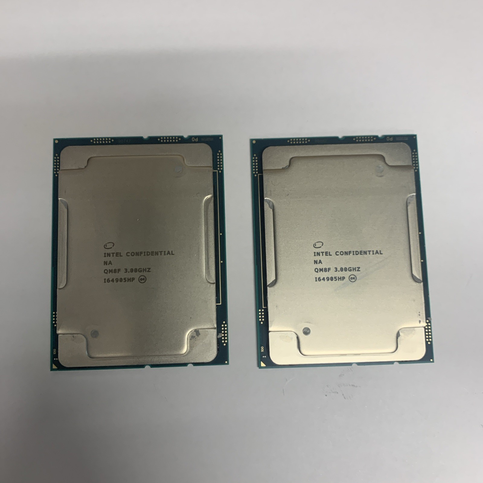 (1x) INTEL CONFIDENTIAL QM8F 3.00GHZ CPU processor