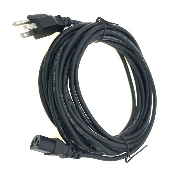 25' Power Cable Cord for HP MONITOR 2159M 2010I 2009M