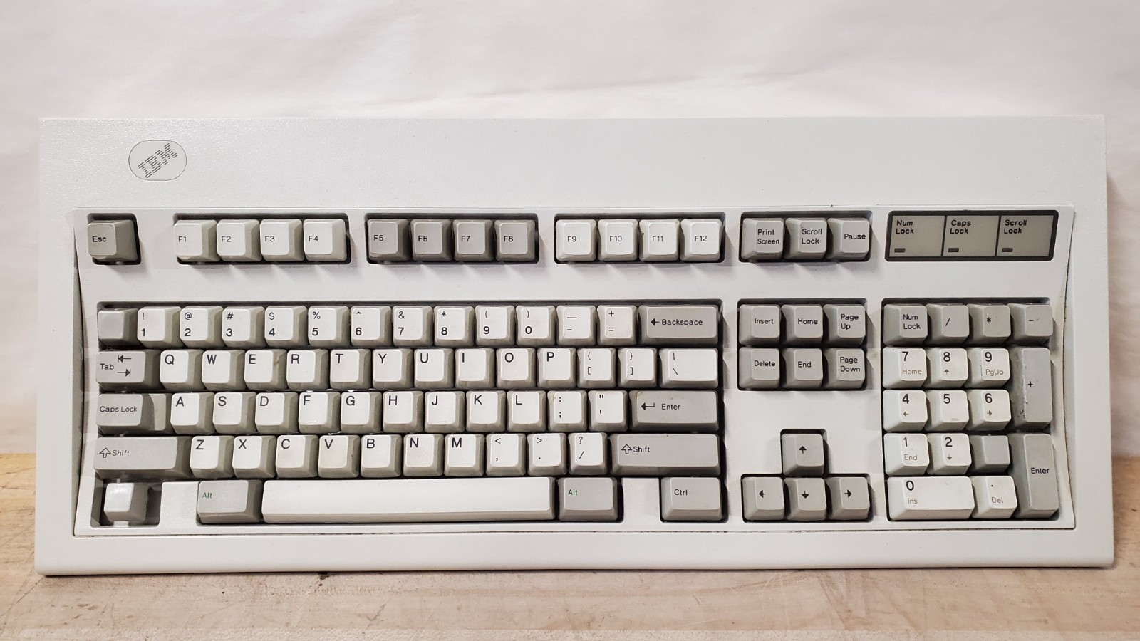 Vintage IBM 1391401 Model M Clicky Keyboard, Look, Read