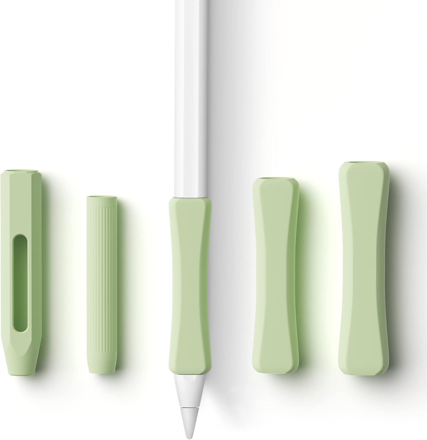 5 Pack Pencil Holder Compatible with Pencil 2Nd Generation/Usb-C/Pro Silicone