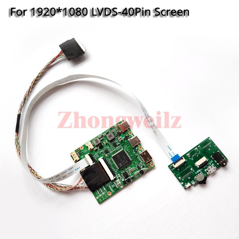 For B156HW03 V0/V.0 1920x1080 TYPE-C LVDS 40-Pin Mini-HDMI LCD Driver Board Kit