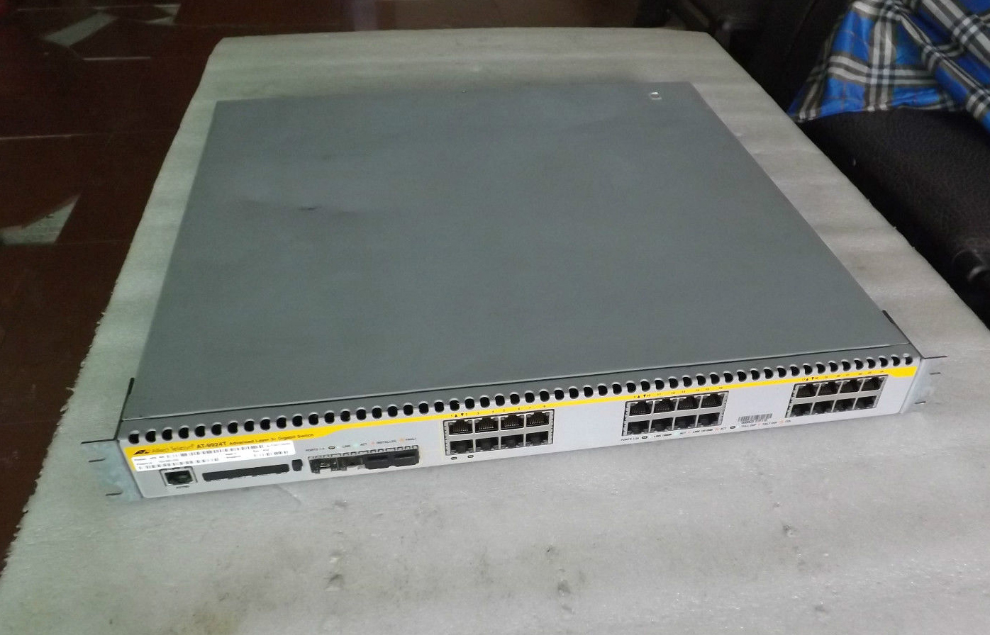 Allied Telesyn AT-9924T Advanced Layer 3+ Gigabit Switch 10/100/1000 100-580-008
