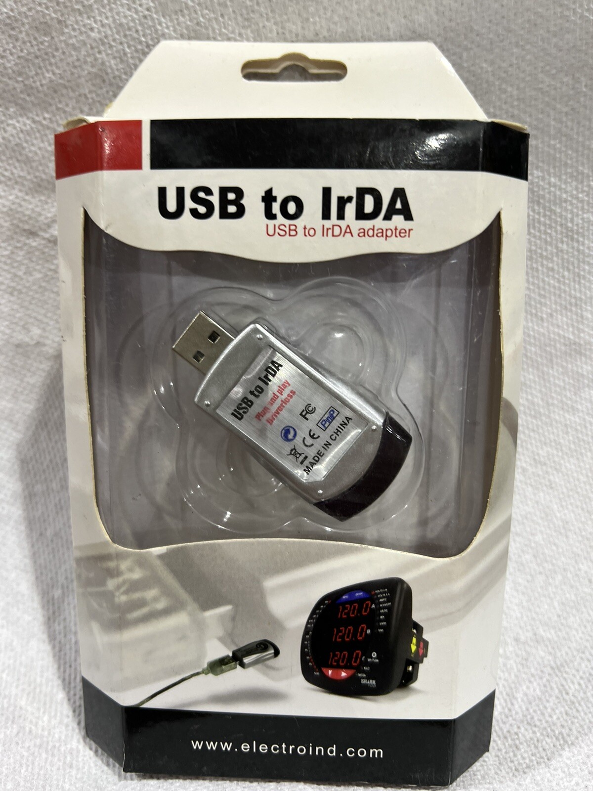 BRAND NEW TOP QUALITY ADAPTER ELECTRO INDUSTRY USB TO IrDA KIT  DESKTOP LAPTOP