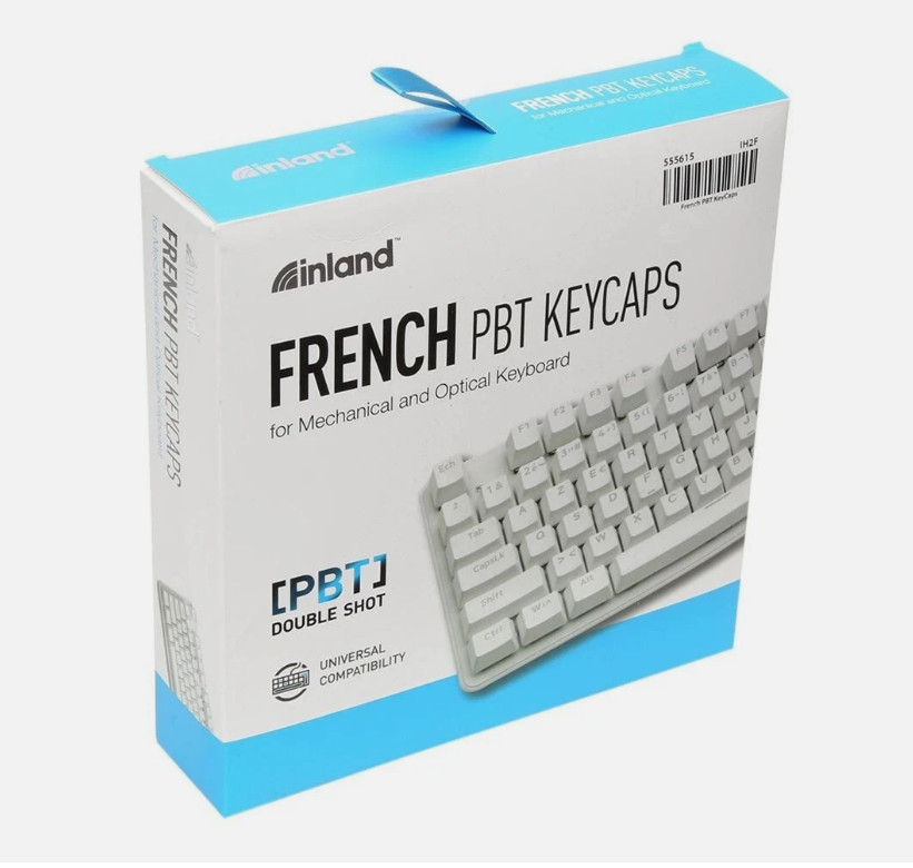 Inland French PBT Keycaps for Mechanical and Optical Keyboard
