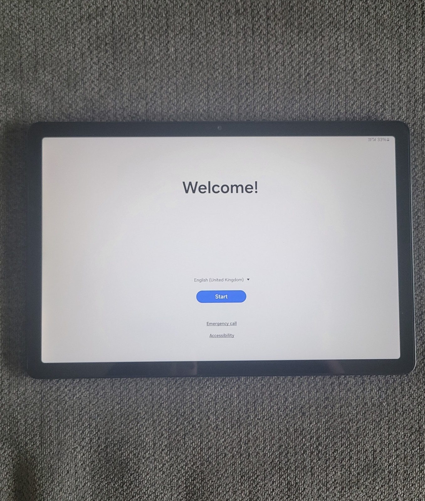 Samsung Galaxy Tab Tablet Gray