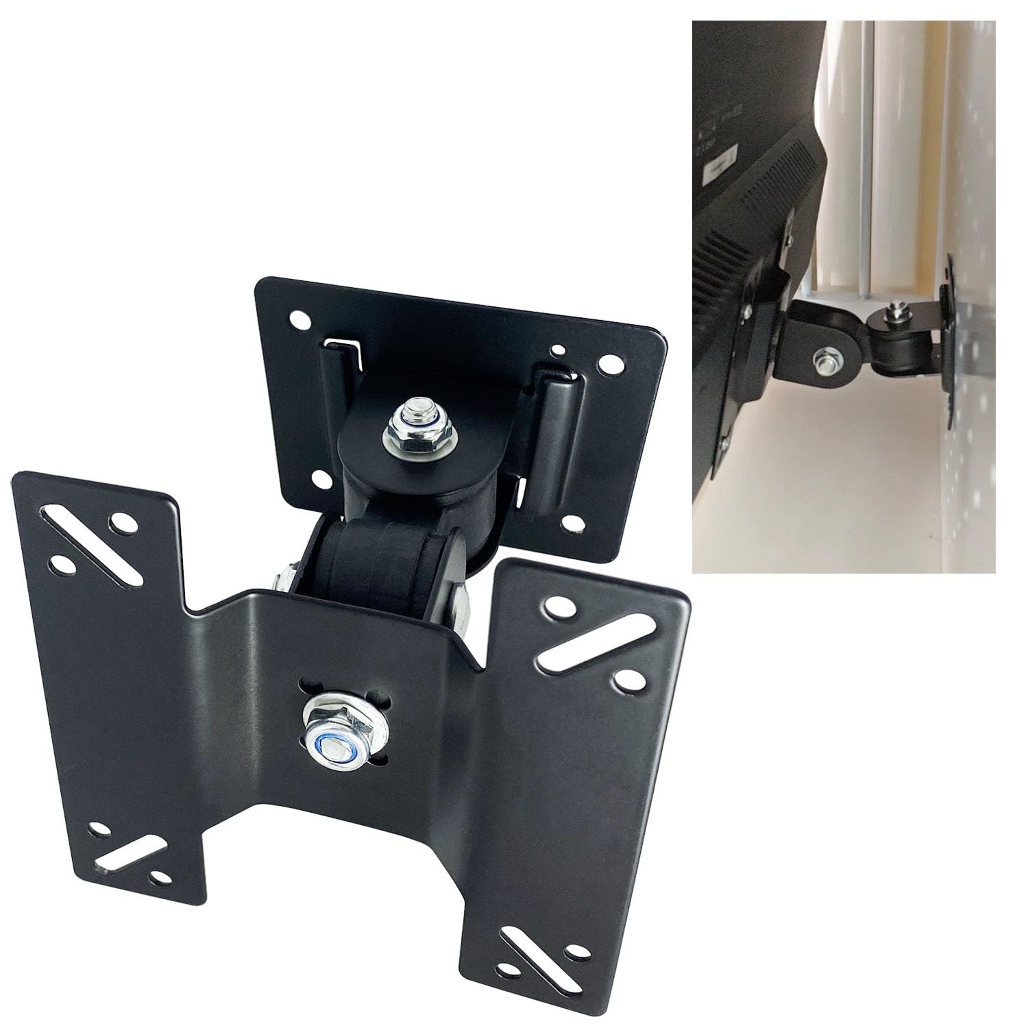 VESA Monitor Wall Mount PC Computer TV Display Screen 75 100 27 32 Adjustable