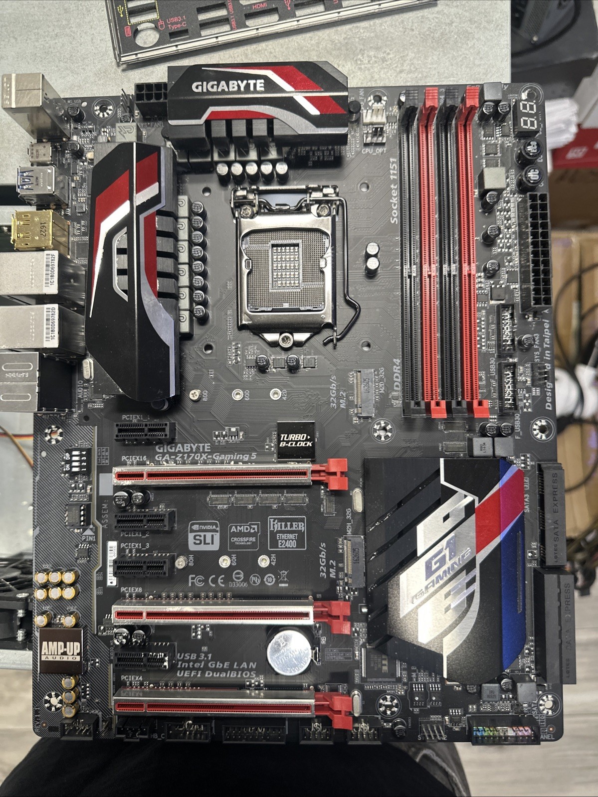 GIGABYTE GA Z170X-GAMING 5 Desktop Motherboard PCI-E 3.0 LGA 1151 DDR4