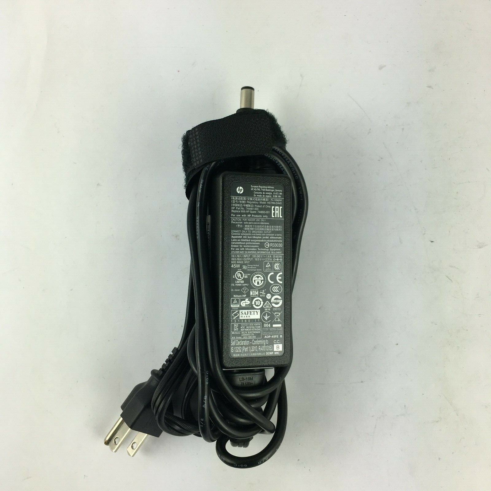 Genuine HP HSTNN-DA40 744481-003 Output 19.5V 2.31A Power Supply Adapter A3