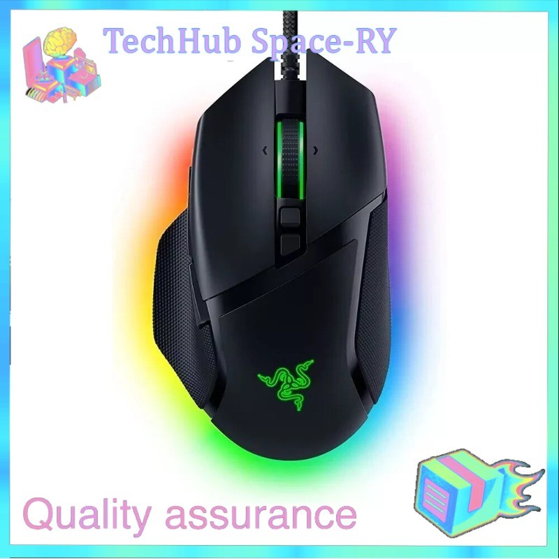 New Razer Basilisk V3 Customizable Ergonomic Wired Gaming Mouse Optical Sensor