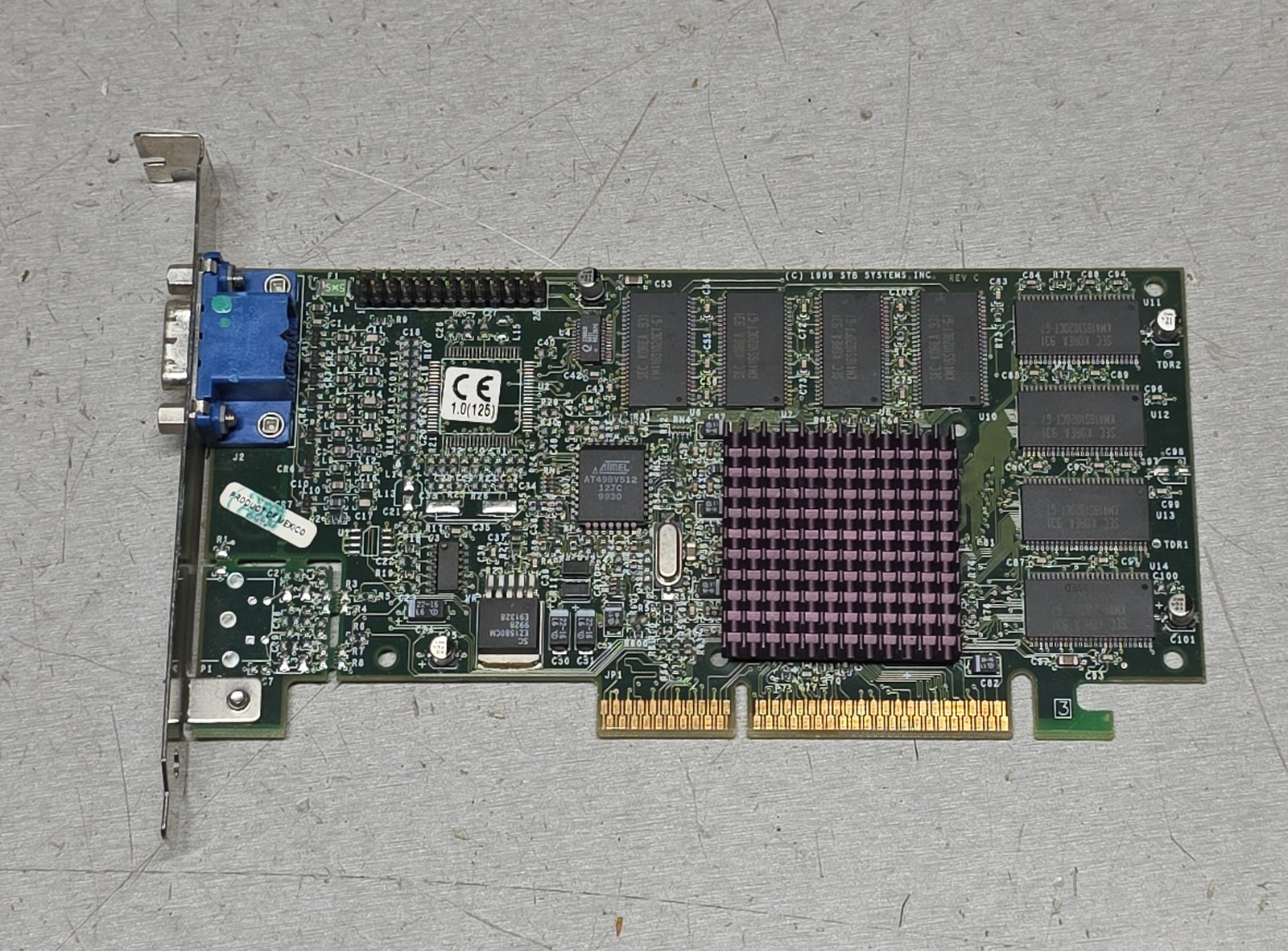 STB 3dfx Voodoo3 2000 16MB AGP Video Graphics Card VGA Vintage Untested