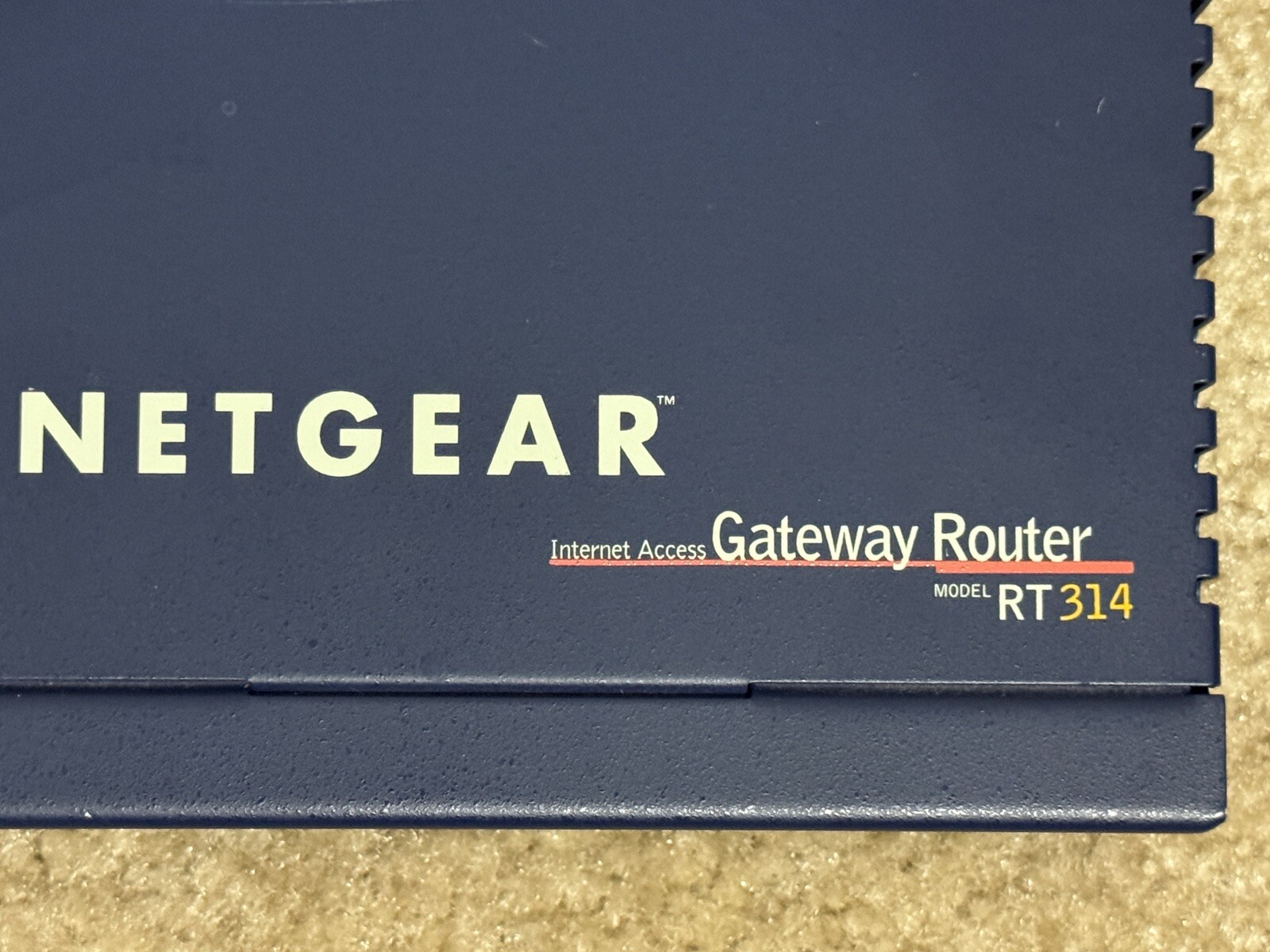 Netgear Gateway Router Rt314
