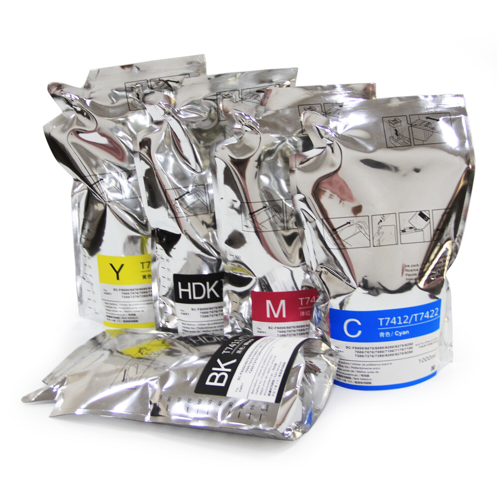 5Colors Ink Bag For Epson F6200 For EPSON Surecolor F6000 F6070 F6270 F 6200