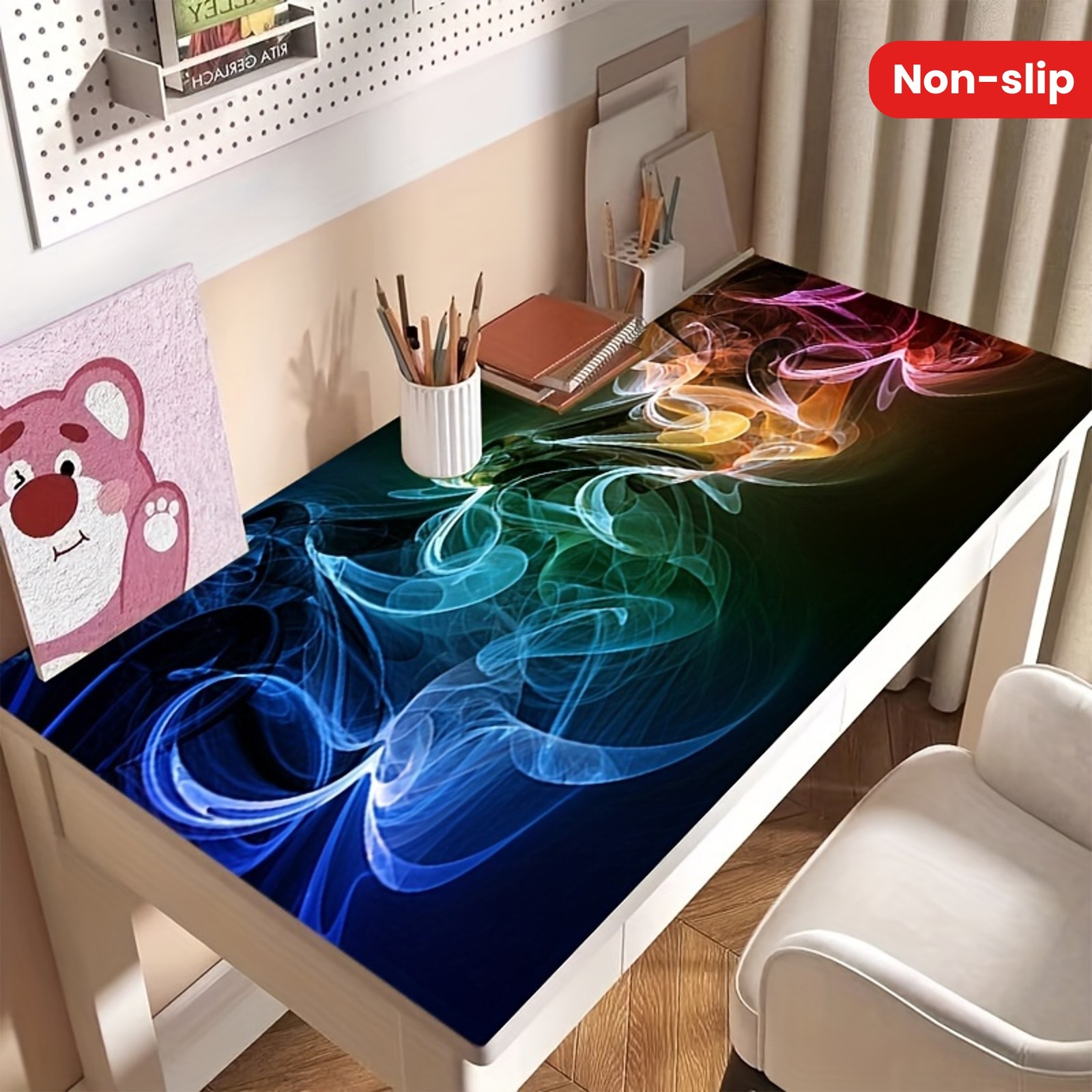 Mouse Pad Oversized HD Computer Keyboard Pad Office Learning Desktop Pad Rubbe