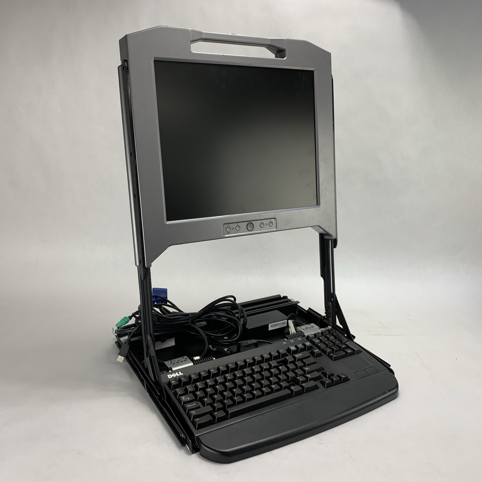 Dell 17FP PDJCN 17in 1U Rackmount KVM KMM Console 033M77 - Tested