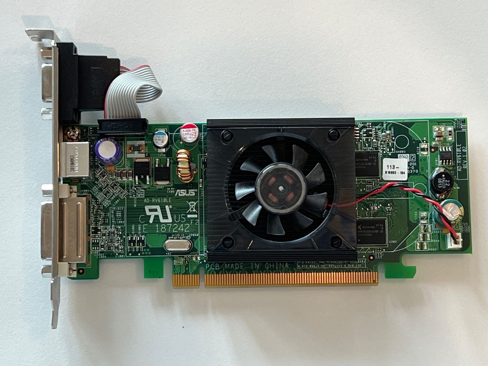 Asus Dell ATI Radeon HD 2400 Pro 128MB DDR2 Low Profile Video Card 0WX085