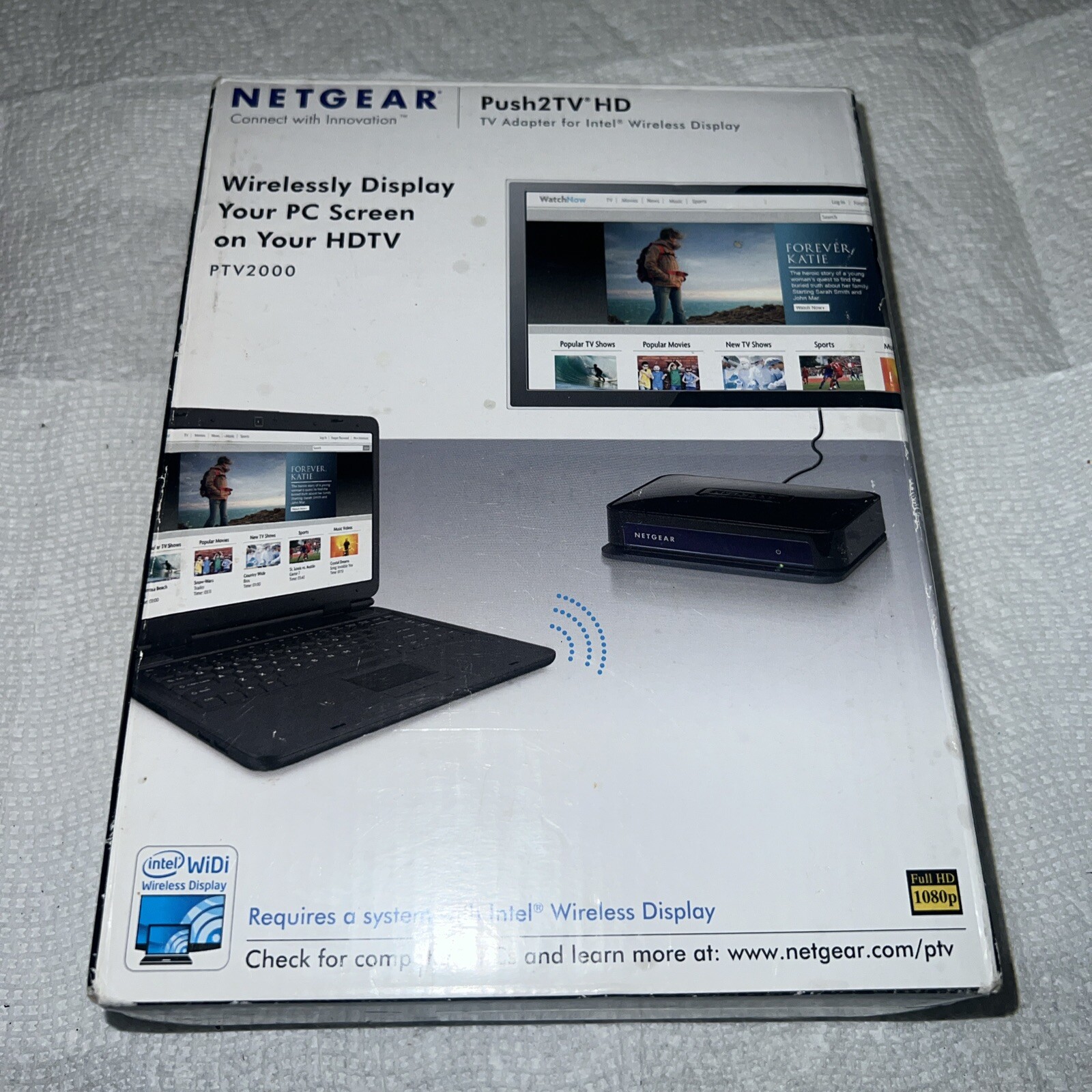 NETGEAR Push2TV HD TV Adapter for Intel Wireless Display