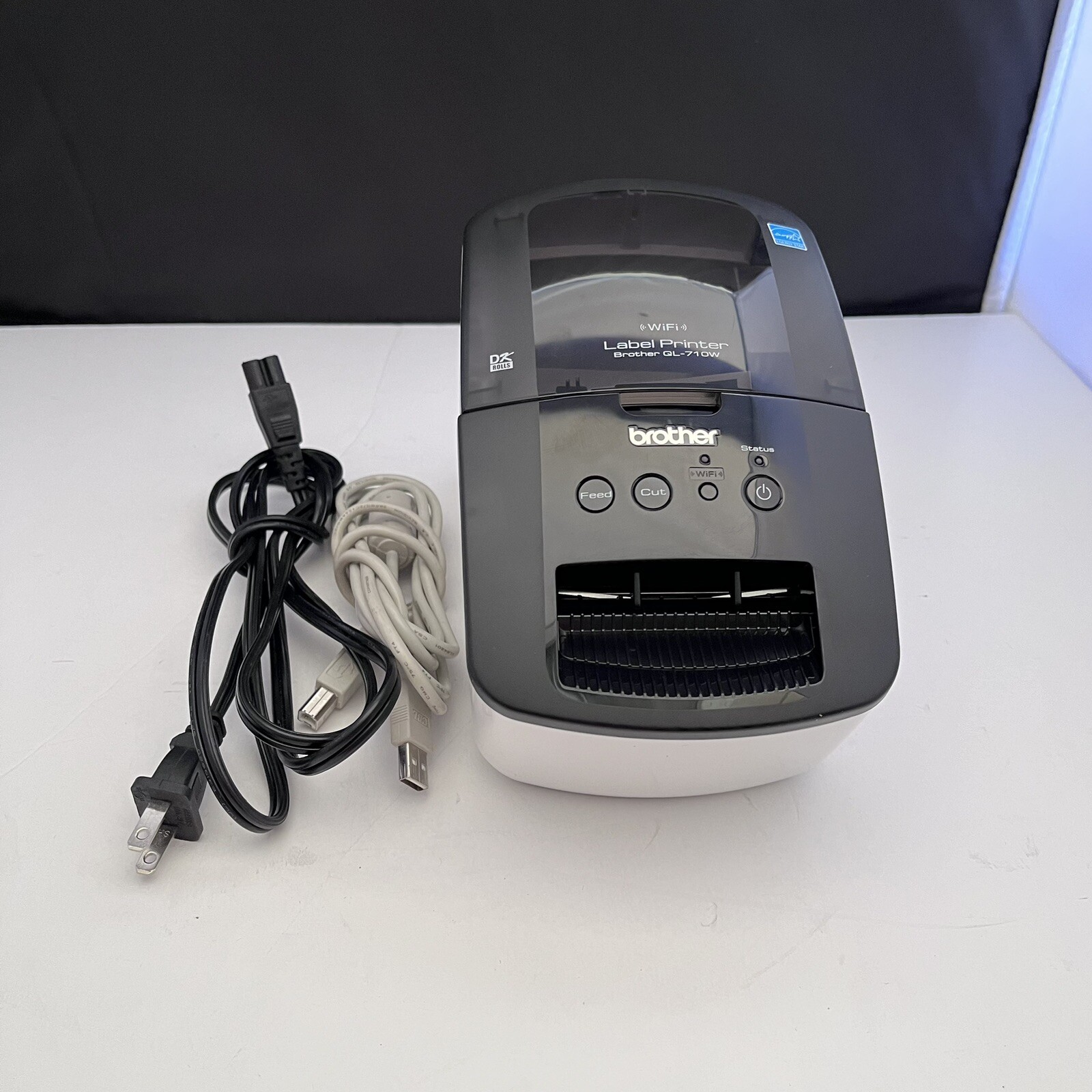 Brother QL-710W Direct Thermal Label Barcode Printer Wireless USB
