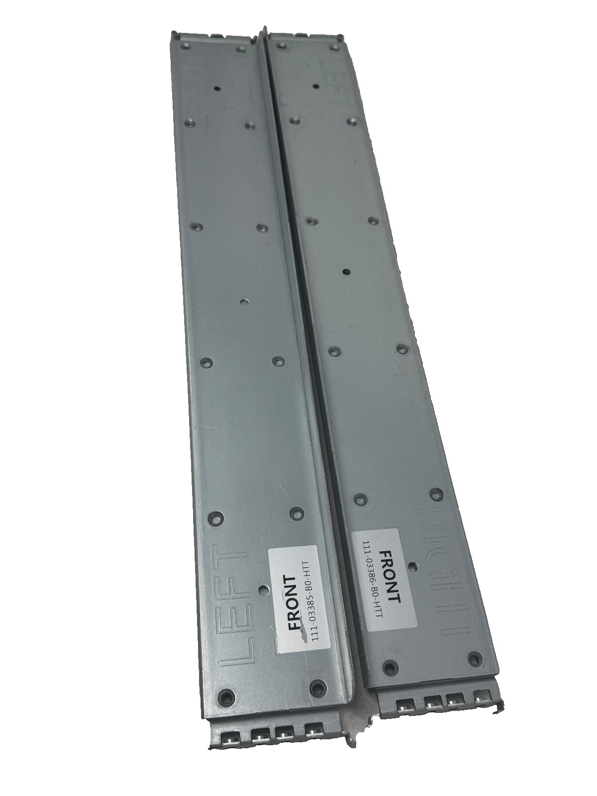 NetApp 19" Rack Rails Rails 111-00385-B0-HTT 111-03386-B0-HTT ( No Screws )