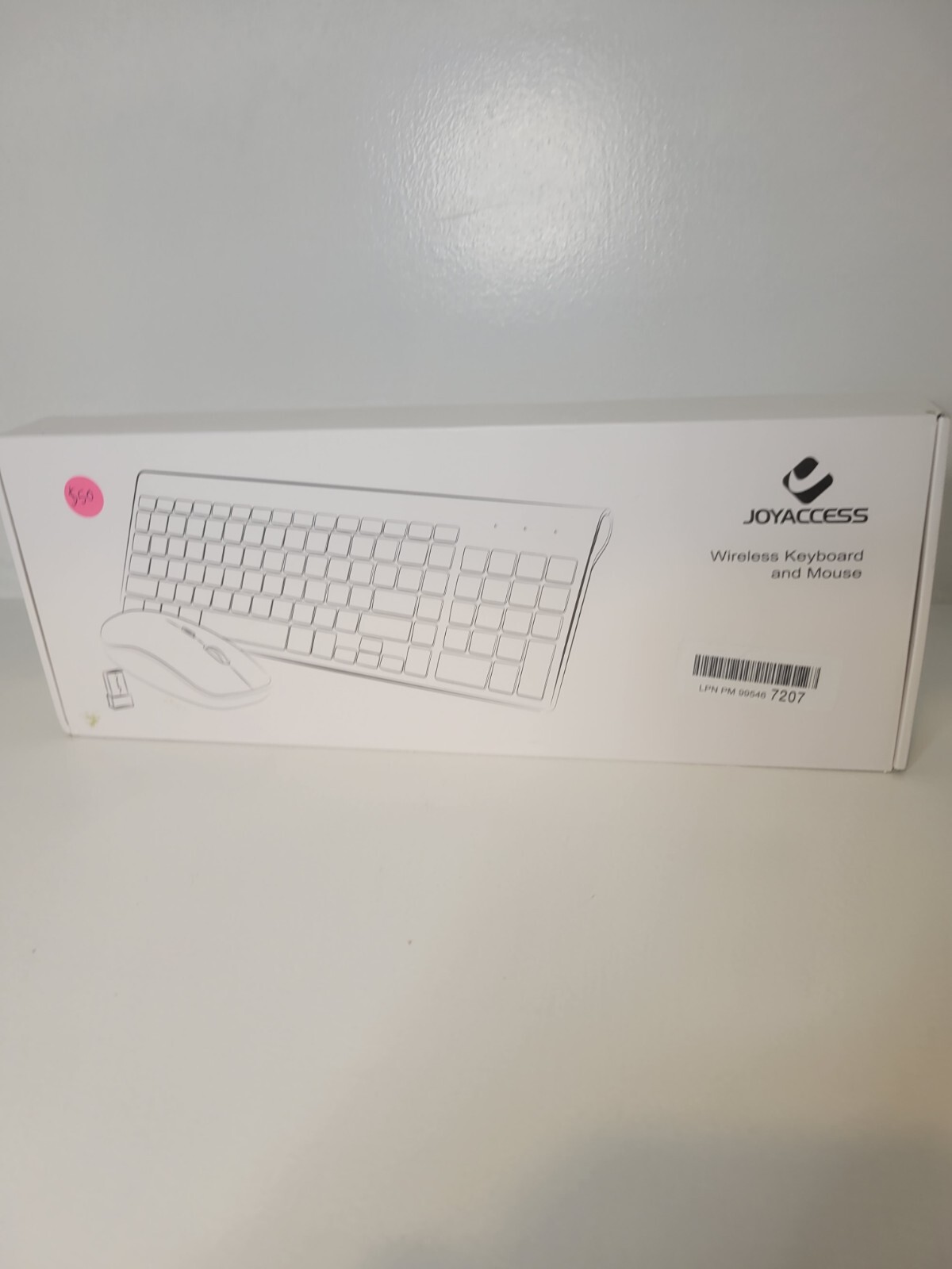 Wireless Keyboard and Mouse,J JOYACCESS USB Slim Wireless Keyboard Mouse with Nu
