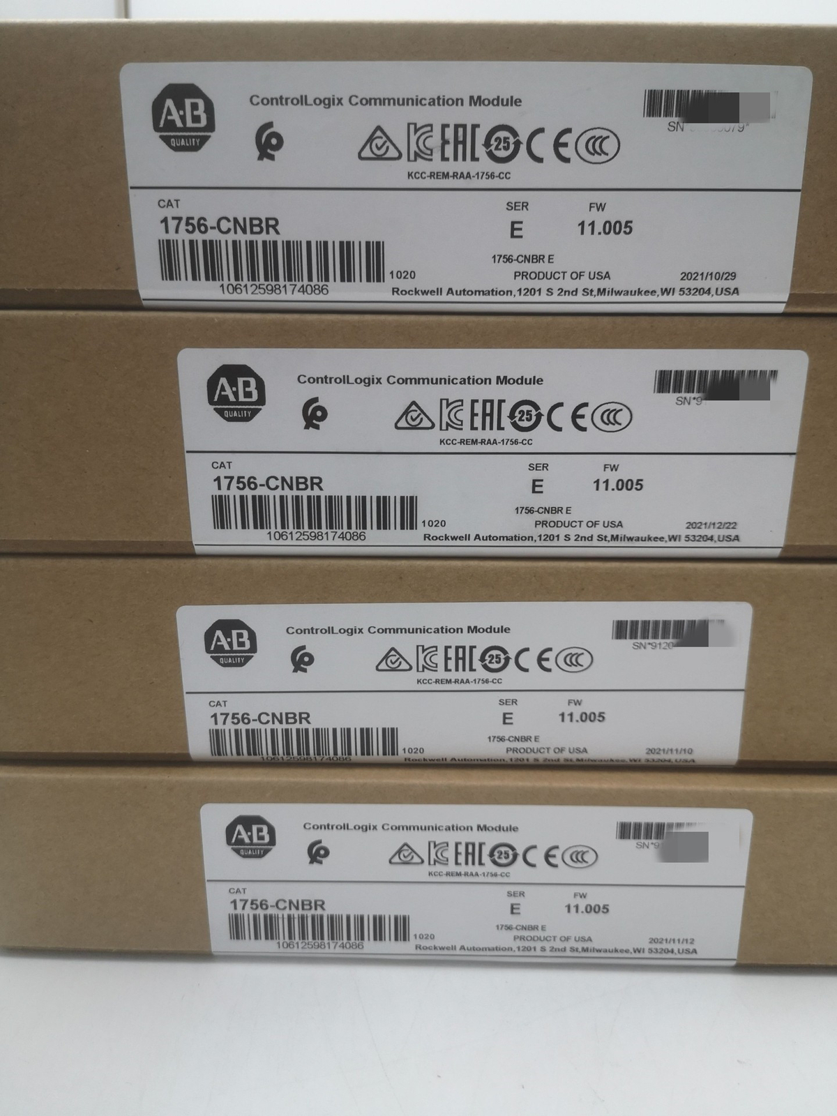 1 Pcs New For 1756-CNBR ControlNet Redundant Bridge Module DHL/Fedex