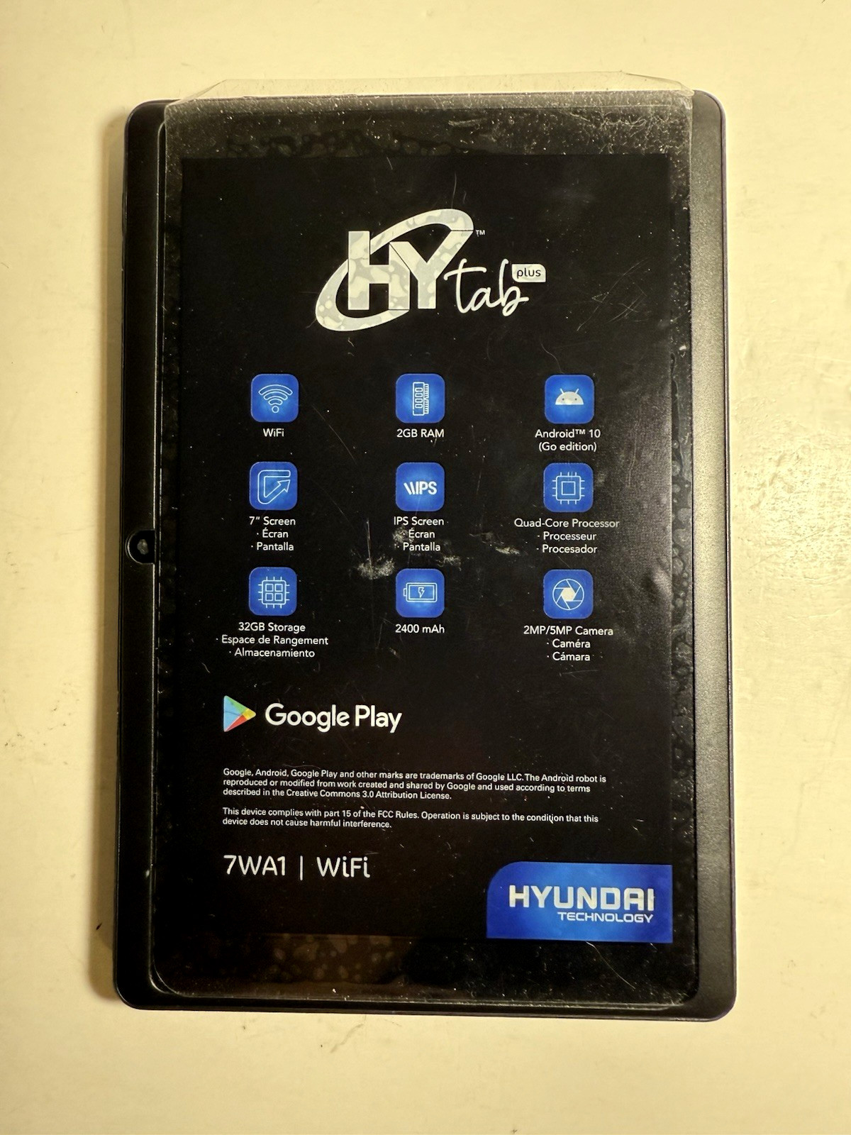 HYUNDAI HYtab Plus 7WA1 WiFi Tablet NEW Unused