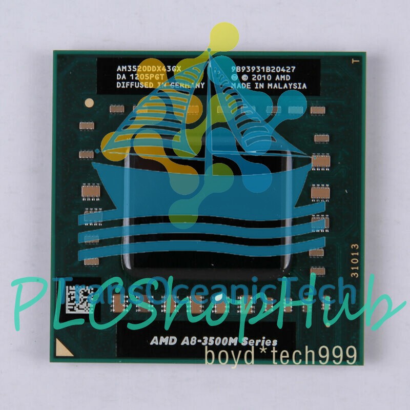 1P AMD A8-Series A8-3520M Processor 1.6GHz/2500 (AM3520DDX43GX) Socket FS1 CPU