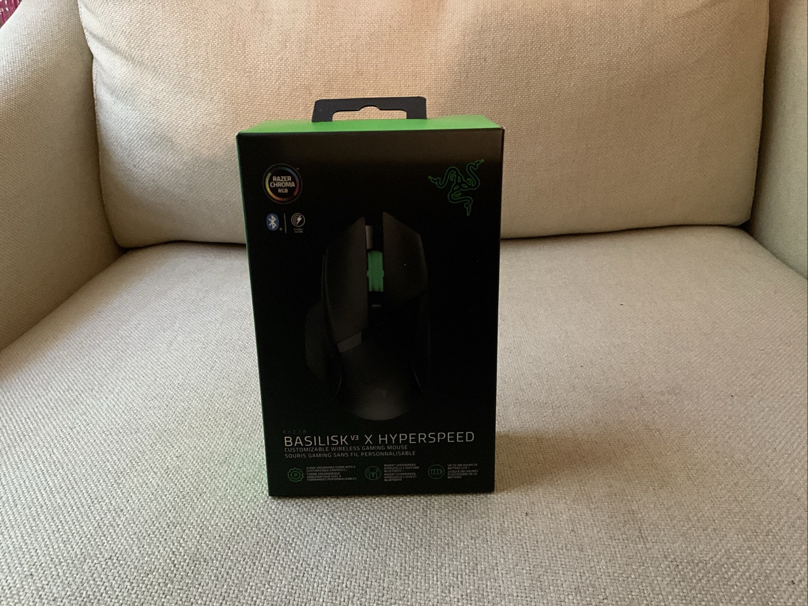 Razer Basilisk V3 X HyperSpeed Mouse NEW SEALED