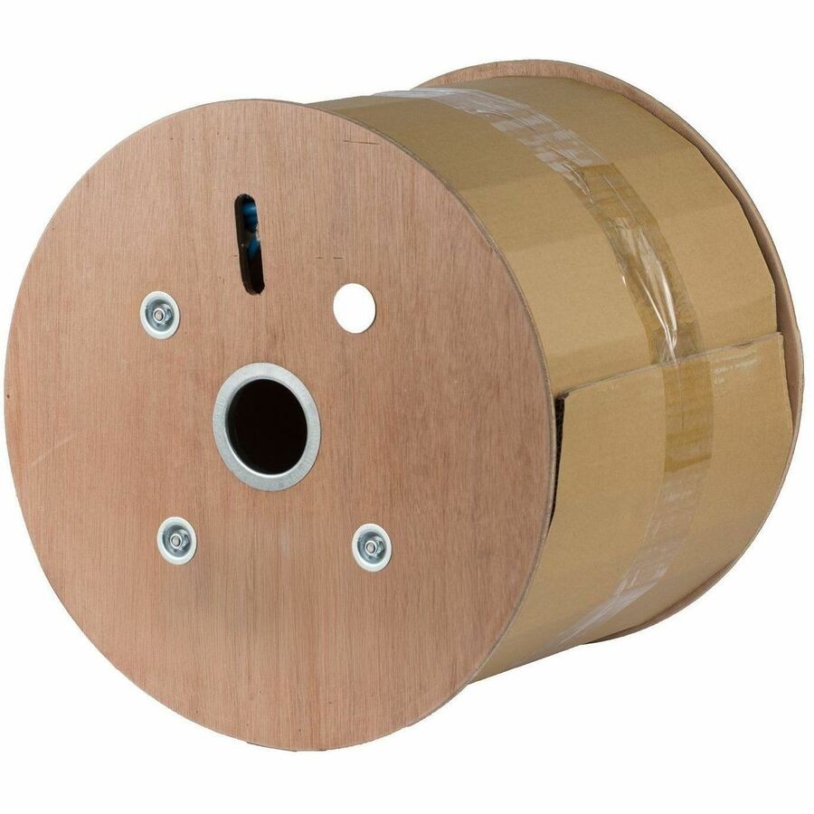 StarTech Bulk Cat6A Ethernet Cable 1000ft CMR Riser Rated S/FTP Pure Bare Copper