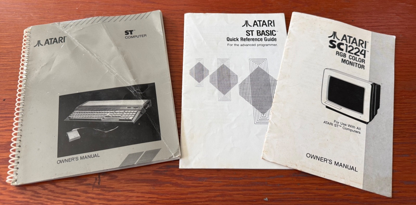 Atari ST computer manuals