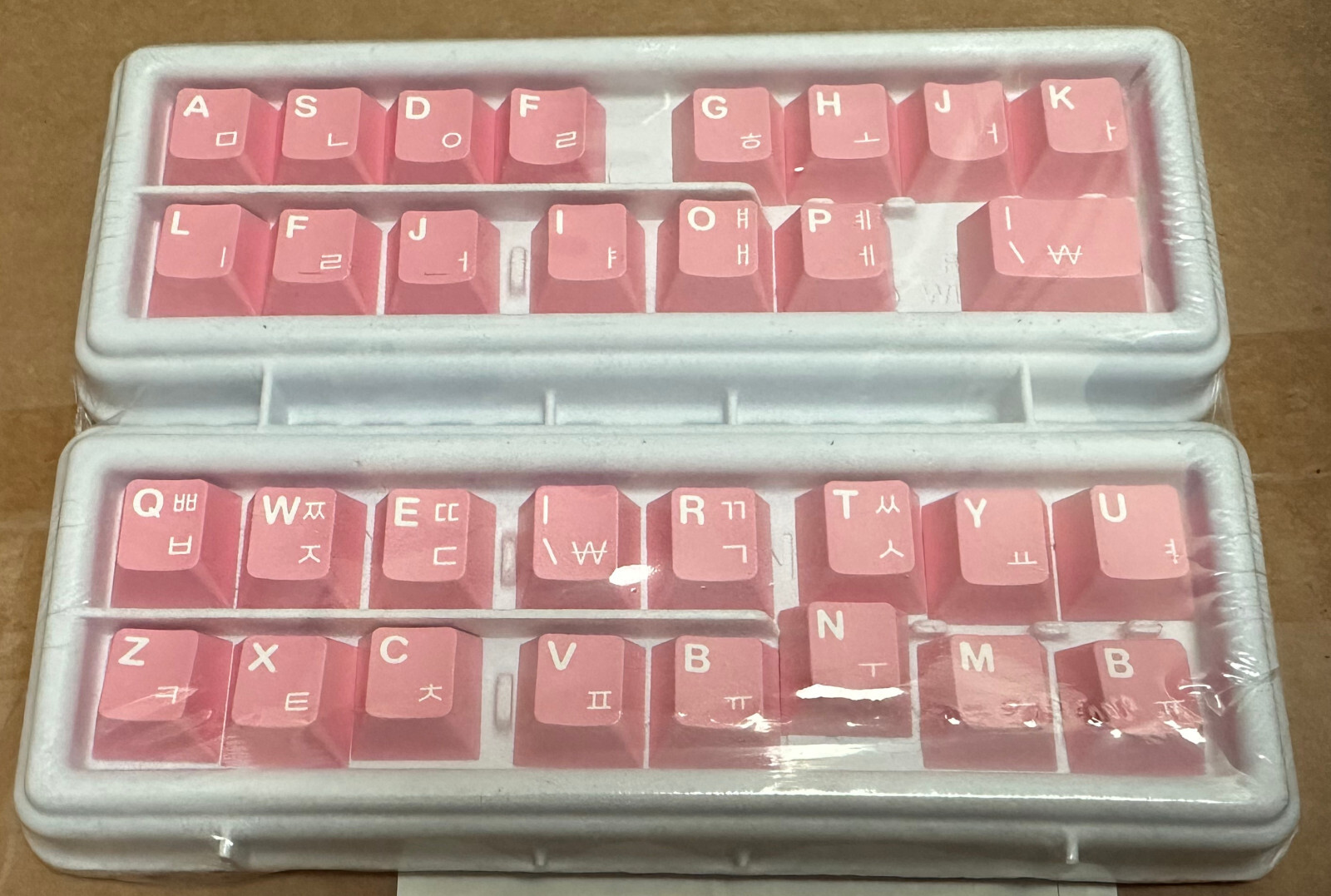 GMK Peach Blossom R2 - Hangul Kit Keycaps