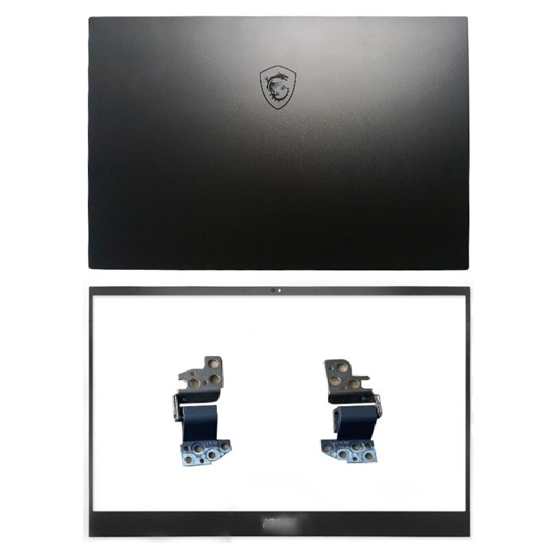 for MSI GS66 Stealth MS-16V1 MS-16V3 15.6"LCD Back Cover+Front Bezel+Hinges(LR)