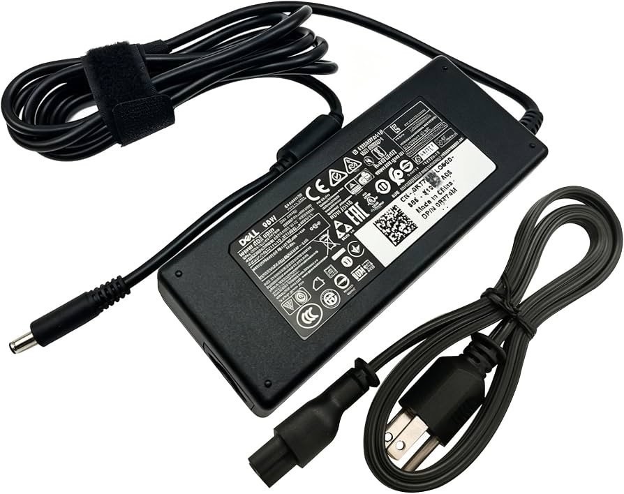 Open Box 90W Dell AC Adapter 4.5mm Connector HA90PM190