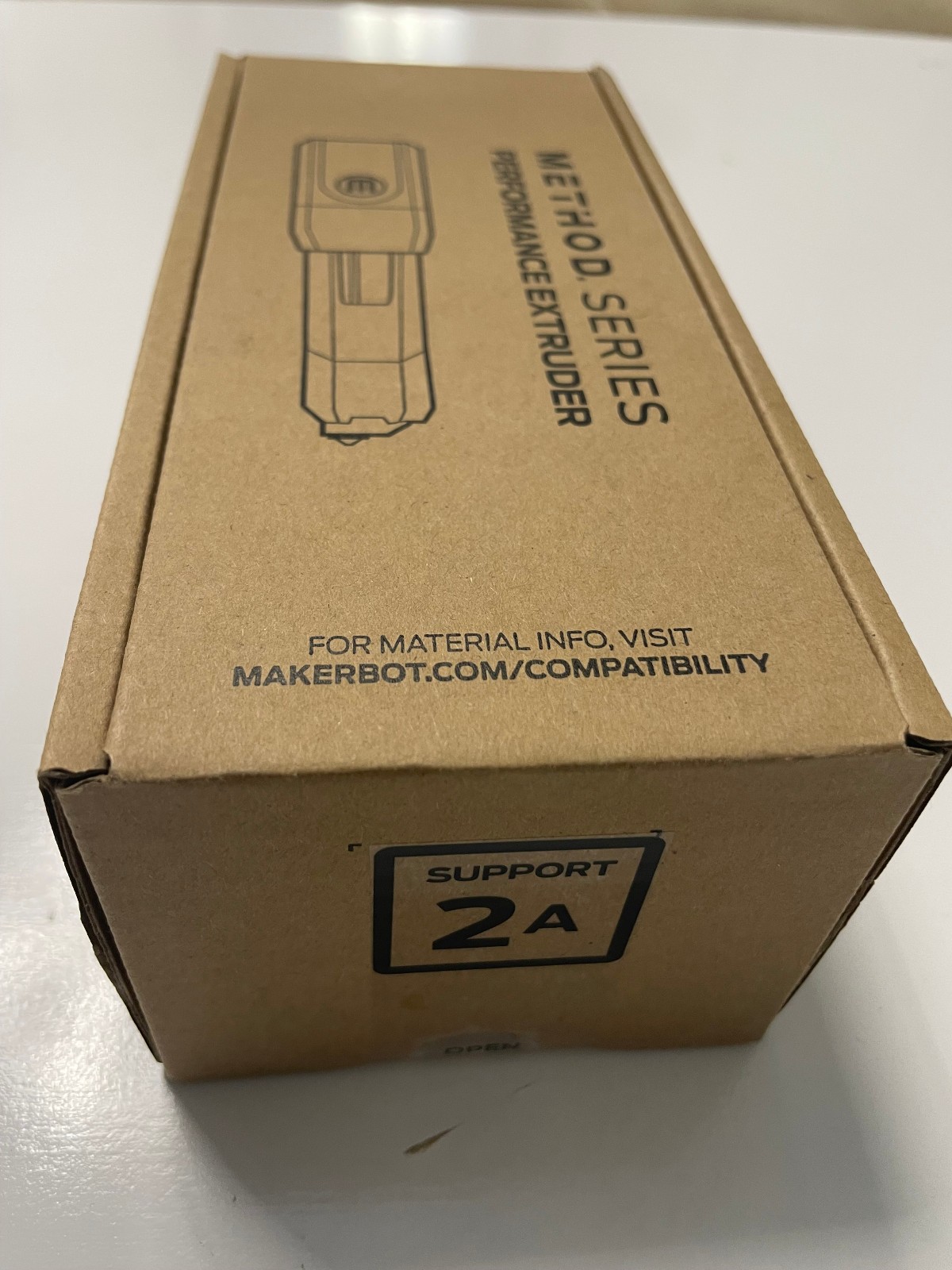 MakerBot METHOD Support 2A 3D Printer Extruder 900-0013C NEW