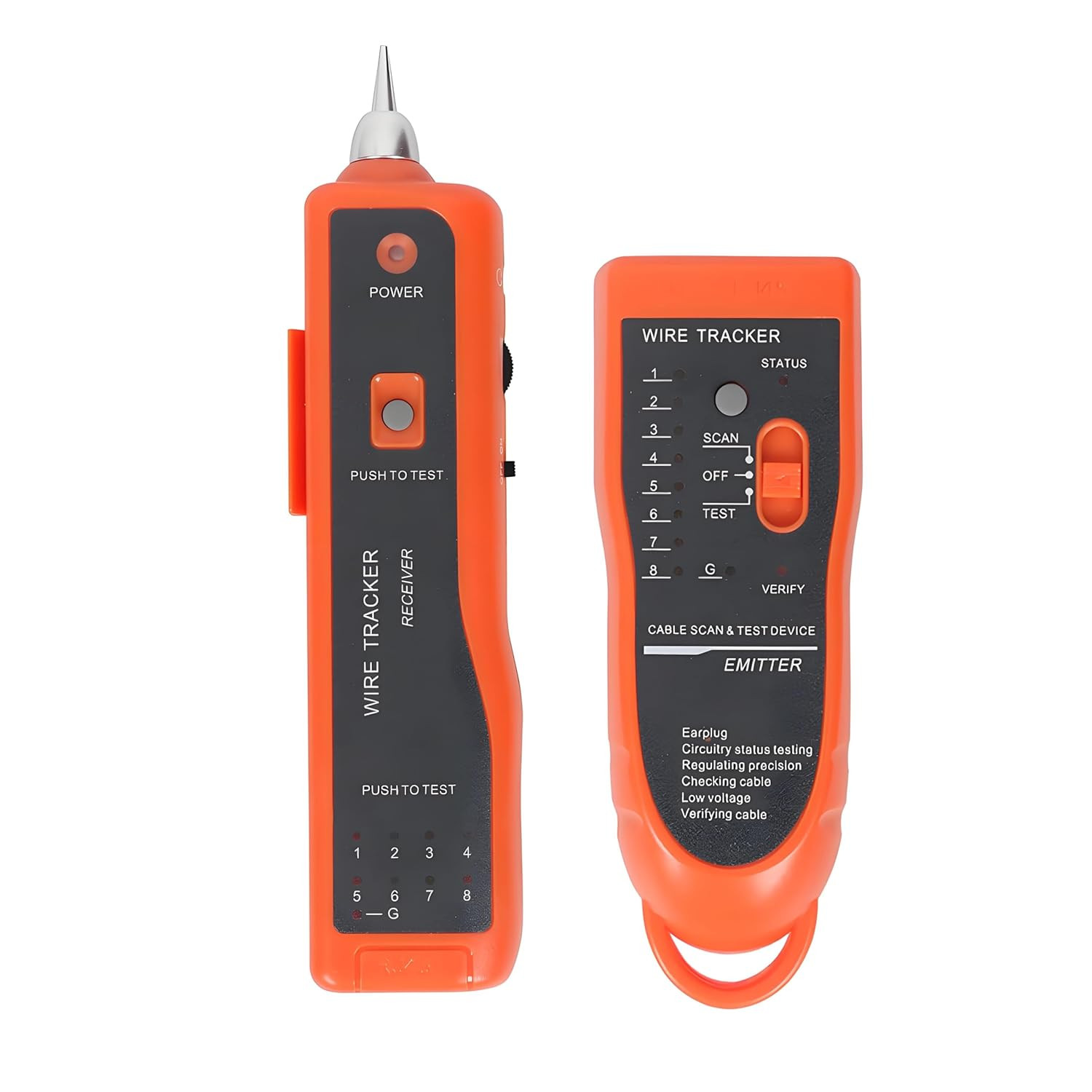 Goeco Ethernet Network Toner RJ11 RJ45 Cable Tester LAN Wire Tracker Finder Cat5