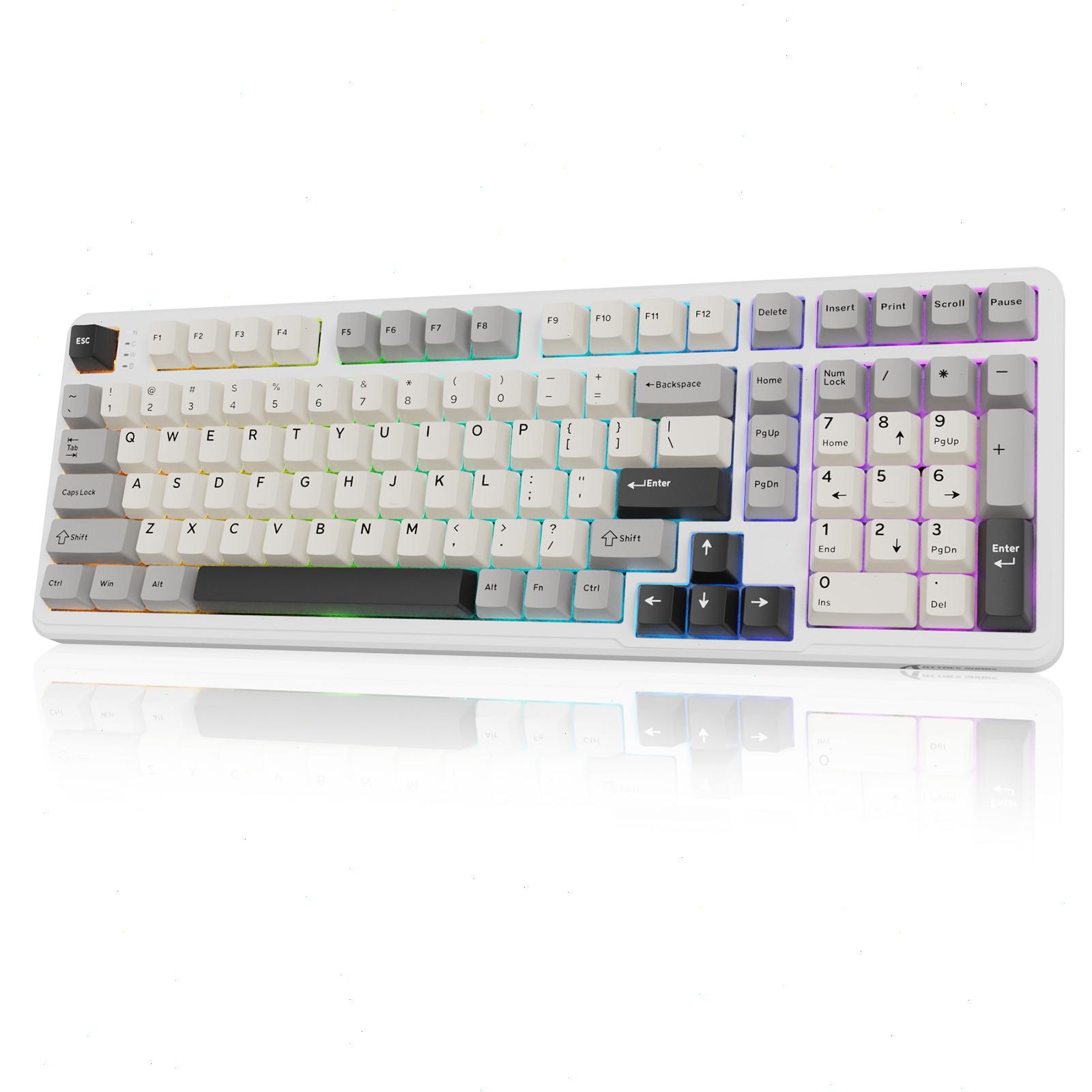 ATTACK SHARK X98 Wireless Mechanical Gaming Keyboard with Numpad, RGB For PC MAC
