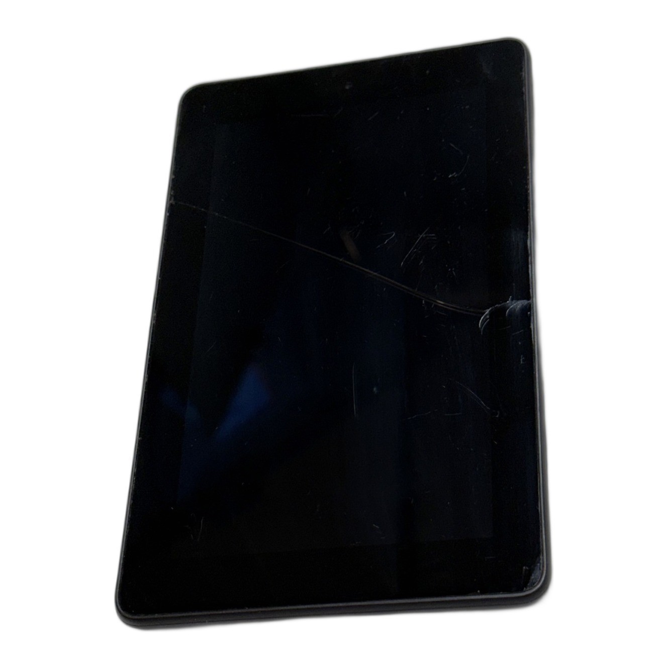 Amazon Fire 7 Tablet 5th Gen SV98LN Black For Parts Cracked Screen No Power