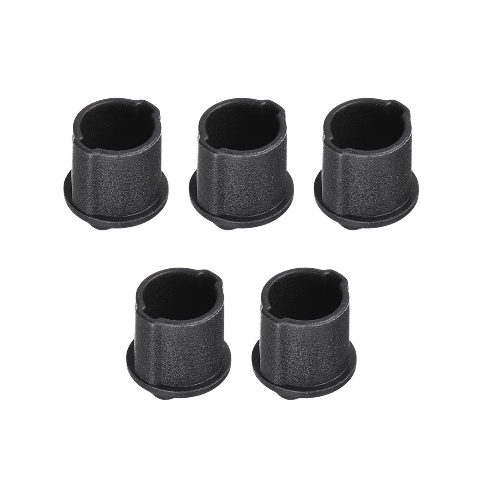 BNC-A Anti Dust Plug Port Dust Silicone Covers Caps Stoppers Black 5pcs
