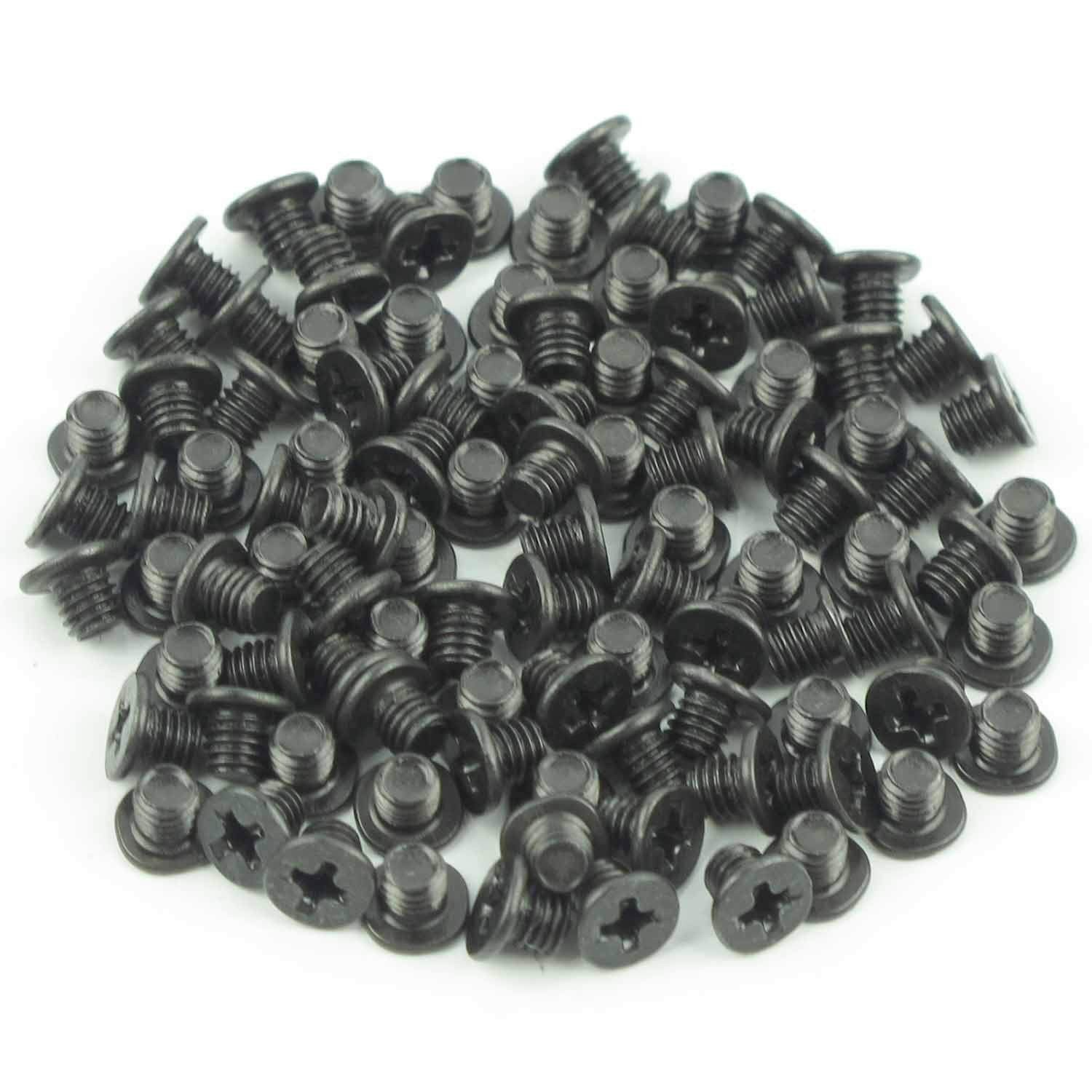 New Lot 100 pcs Replacement HDD SATA SDD Hard Disk Drive 2.5'' Caddy Screw Sc...