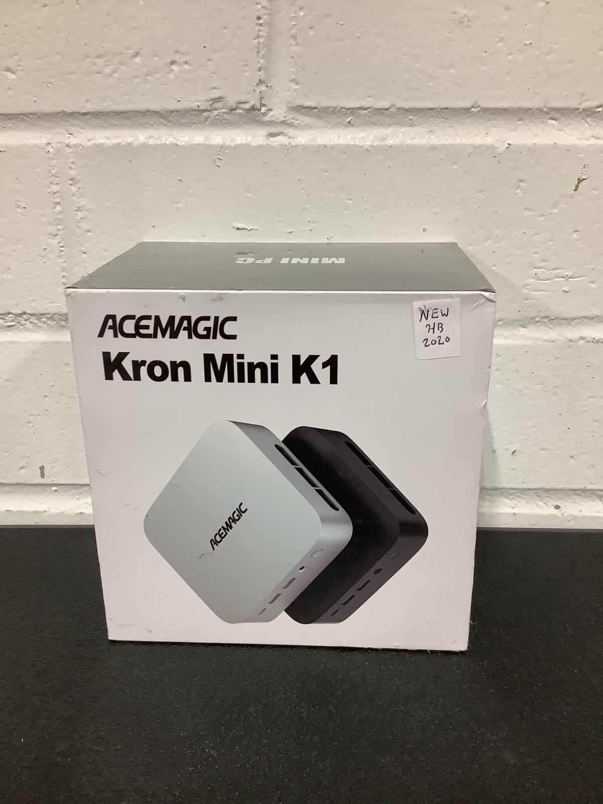 ACEMAGIC Kron Mini K1 Mini PC Desktop, 8GB RAM, 256GB SSD, Silver