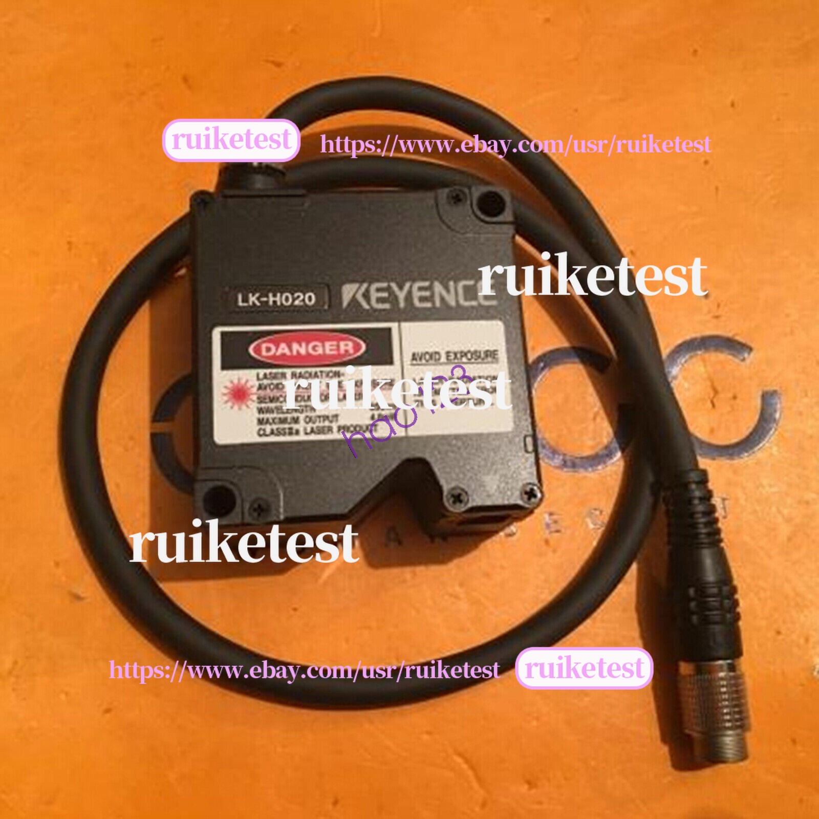1PC used KEYENCE LK-H020 Laser sensor head LK-H020 DHL/FedEx