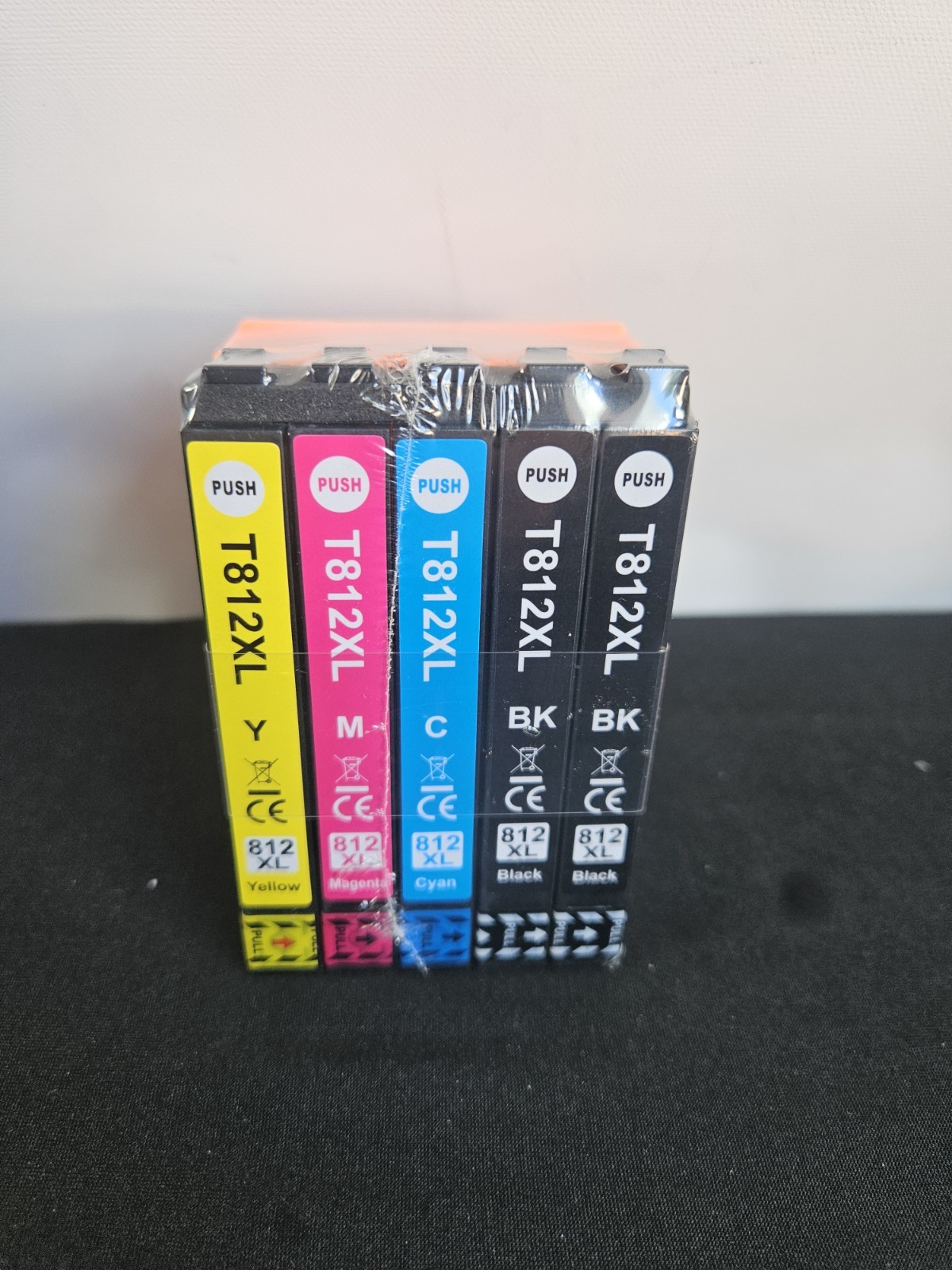 812XL Compatible Ink Cartridges for Epson 5 Pack 2 Black Cyan Magenta Yellow